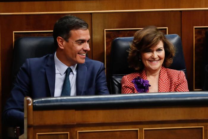 Carmen Calvo sale del Gobierno y Nadia Calviño será la vicepresidenta primera