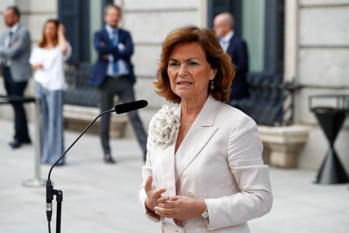 Carmen Calvo sale del Gobierno y Nadia Calviño será la vicepresidenta primera