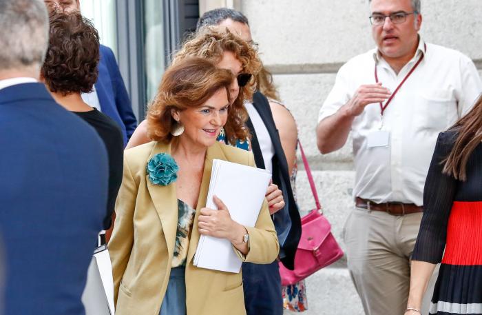 Carmen Calvo sale del Gobierno y Nadia Calviño será la vicepresidenta primera