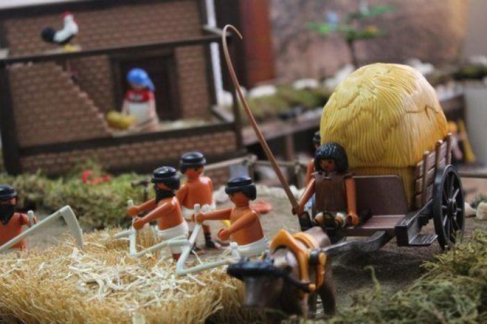 Esto sí que es montar el belén: 500 figuras de Playmobil y nueve meses de preparación (FOTOS)