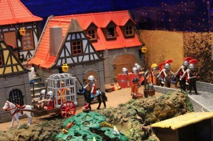 Esto sí que es montar el belén: 500 figuras de Playmobil y nueve meses de preparación (FOTOS)