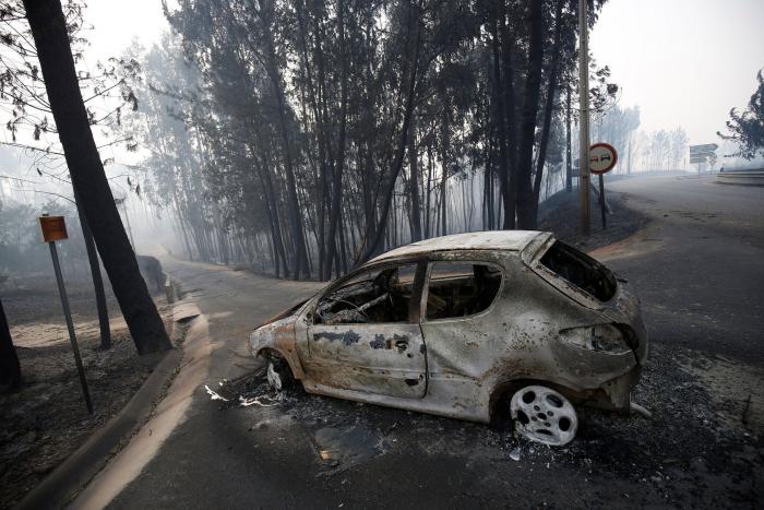 El incendio en el centro de Portugal deja ya 64 muertos y 135 heridos
