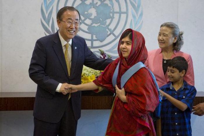 Malala calla a Donald Trump de la forma más elegante posible