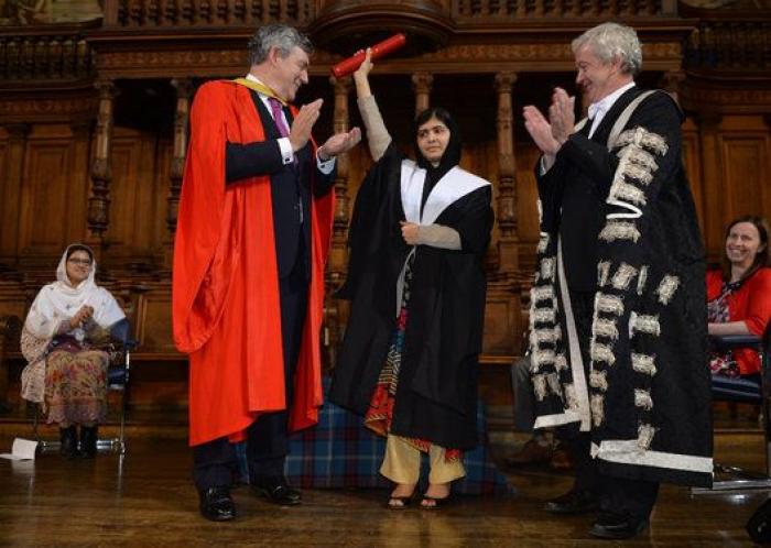 Malala calla a Donald Trump de la forma más elegante posible