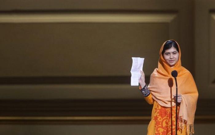 Malala calla a Donald Trump de la forma más elegante posible