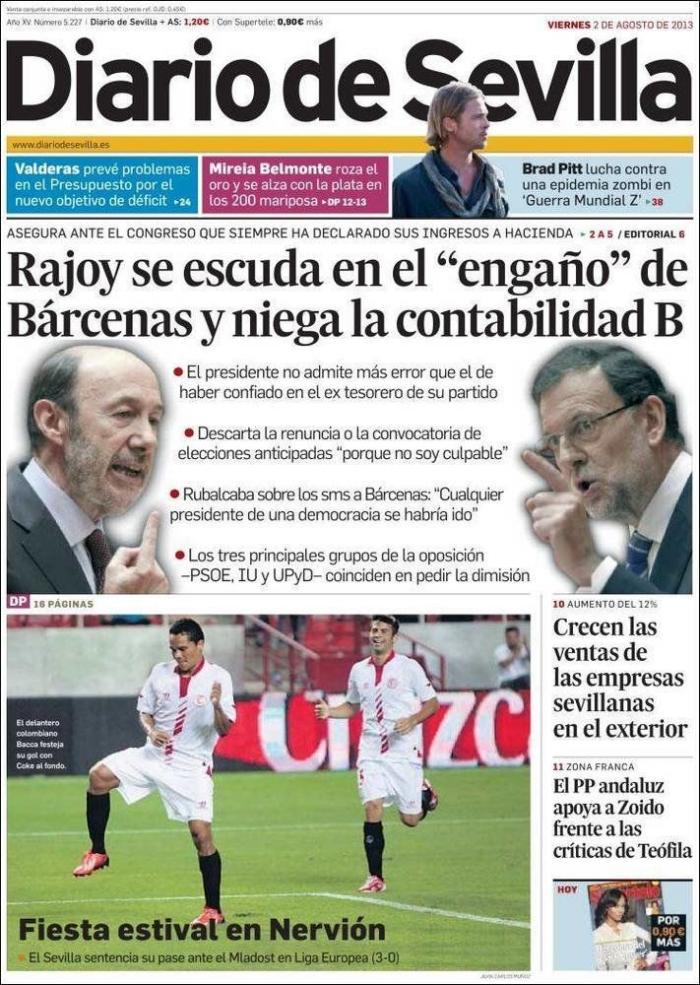 "Rubalbárcenas", "la cacería" y el resto de los titulares de la prensa sobre el debate (FOTOS)
