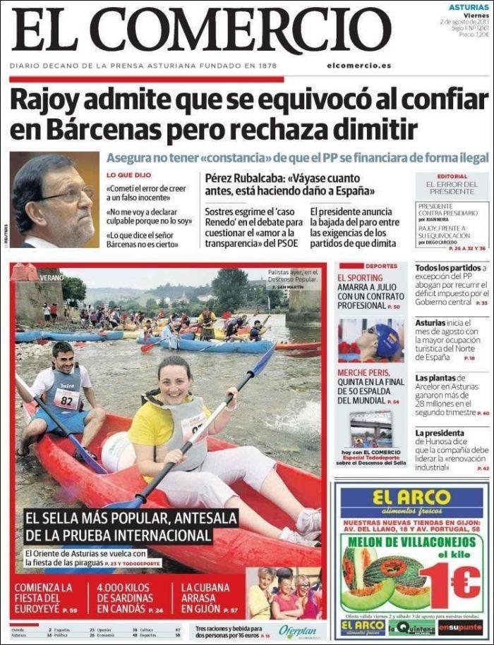 "Rubalbárcenas", "la cacería" y el resto de los titulares de la prensa sobre el debate (FOTOS)