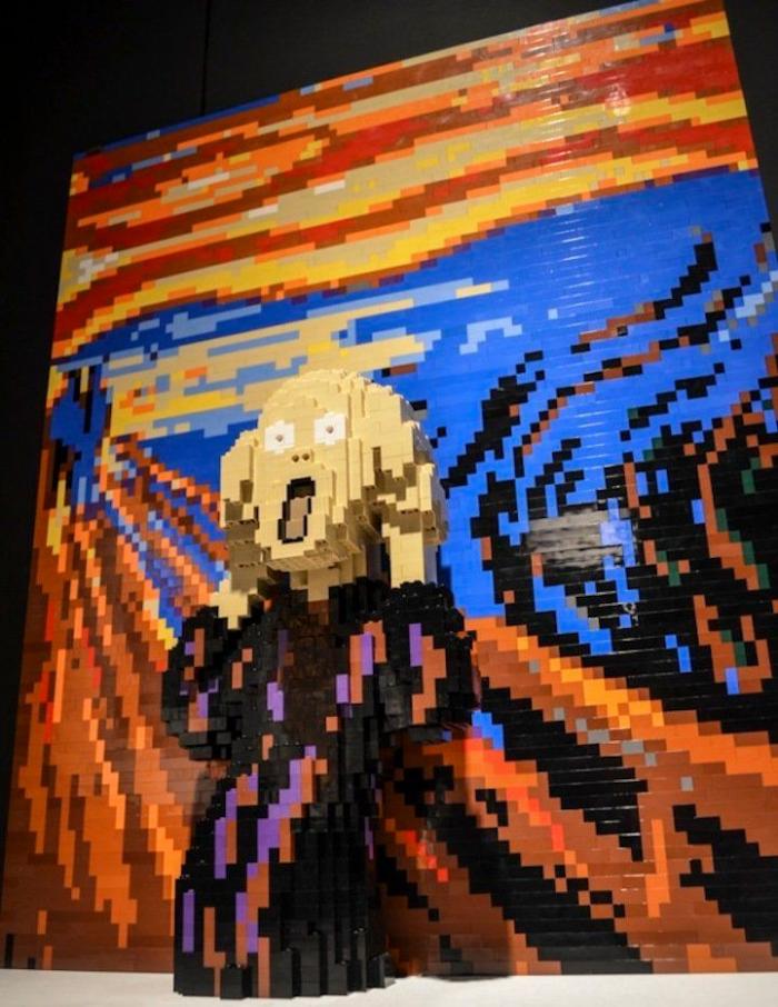 Obras de arte hechas con piezas de lego (FOTOS)