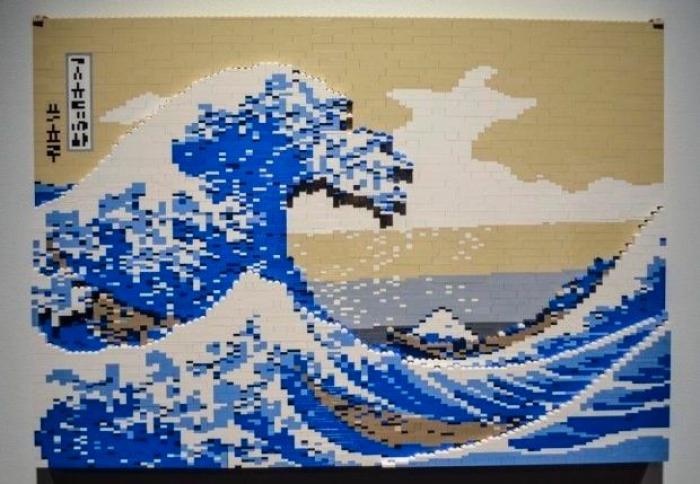 Obras de arte hechas con piezas de lego (FOTOS)