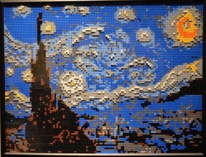 Obras de arte hechas con piezas de lego (FOTOS)