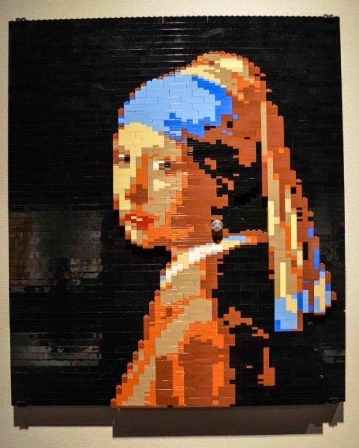 Obras de arte hechas con piezas de lego (FOTOS)