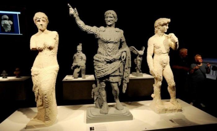 Obras de arte hechas con piezas de lego (FOTOS)