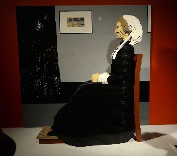 Obras de arte hechas con piezas de lego (FOTOS)