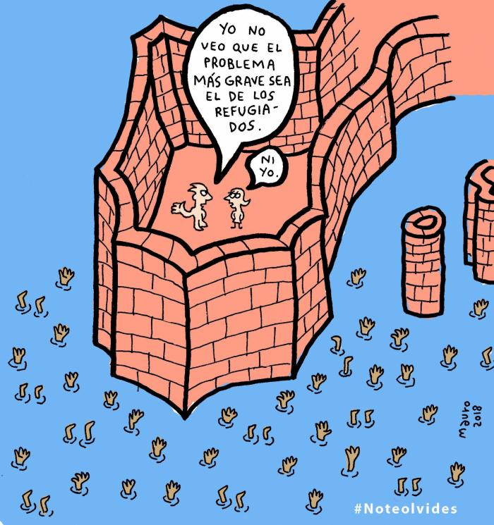 España contacta con Malta, Italia y Francia para el auxilio del 'Lifeline', con 224 migrantes a bordo