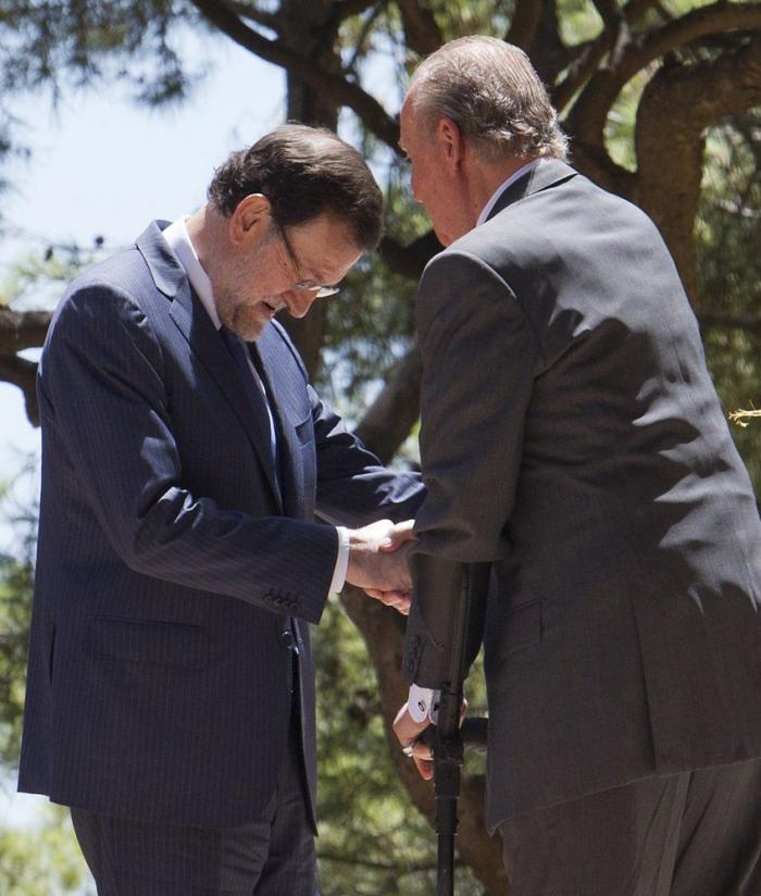 El rey y Rajoy se ven en Marivent