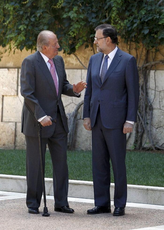 El rey y Rajoy se ven en Marivent