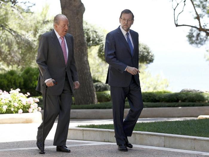 El rey y Rajoy se ven en Marivent