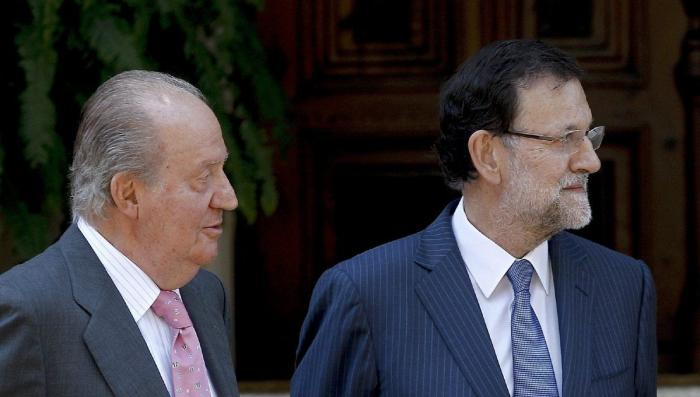 El rey y Rajoy se ven en Marivent
