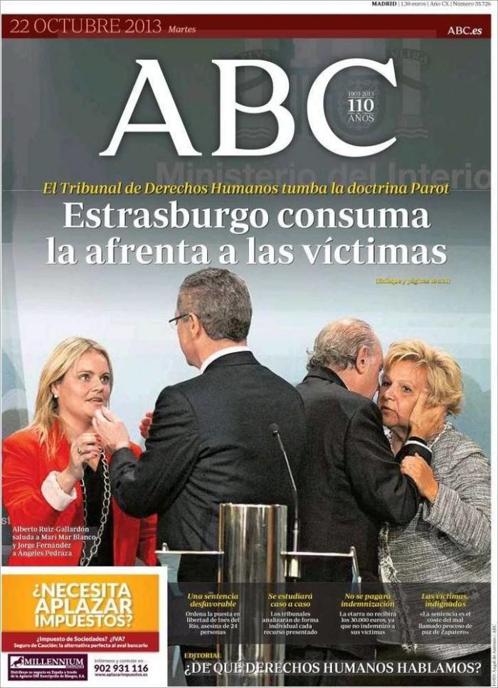 Javier Cárdenas: "Los jueces de Estrasburgo son unos hijos de puta" (TUITS)