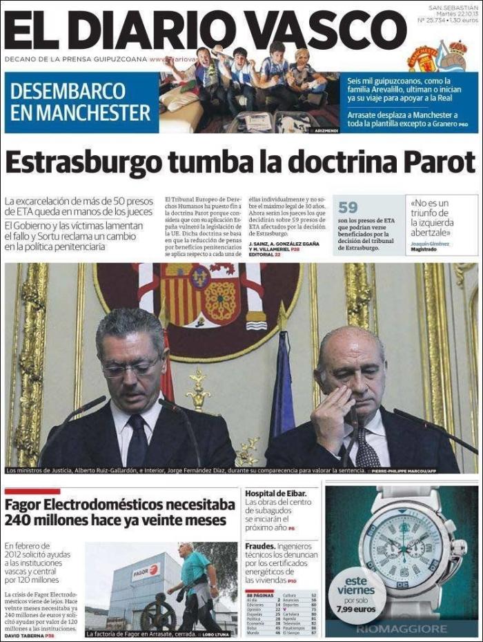 Javier Cárdenas: "Los jueces de Estrasburgo son unos hijos de puta" (TUITS)