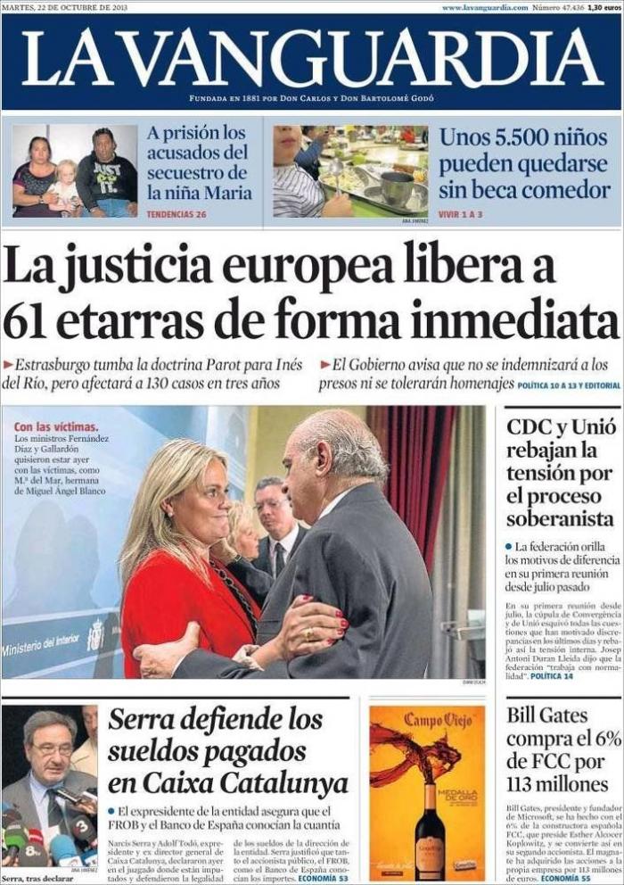 Javier Cárdenas: "Los jueces de Estrasburgo son unos hijos de puta" (TUITS)