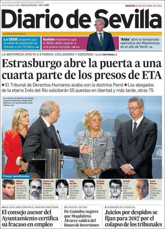 Javier Cárdenas: "Los jueces de Estrasburgo son unos hijos de puta" (TUITS)