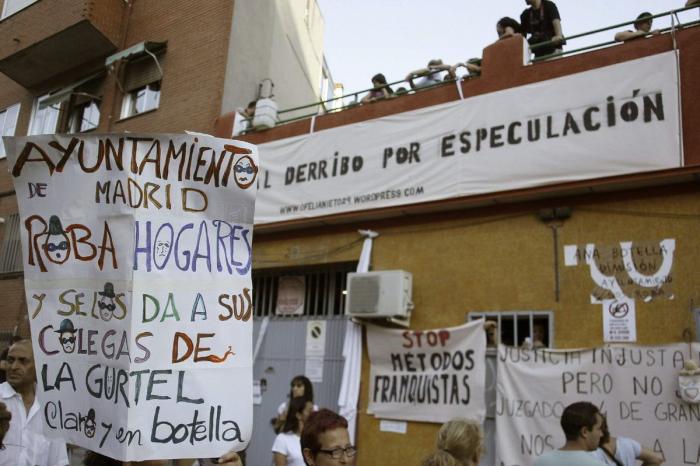 Se atrinchera 17 horas en una nave en Zaragoza para evitar ser desahuciado