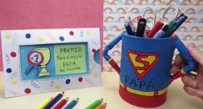 11 ideas de regalos originales para hacer con tus hijos en casa y sorprender en el Día del Padre