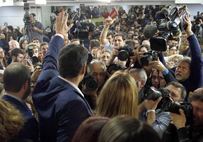 Así han vivido los partidos los resultados de las elecciones (FOTOS)