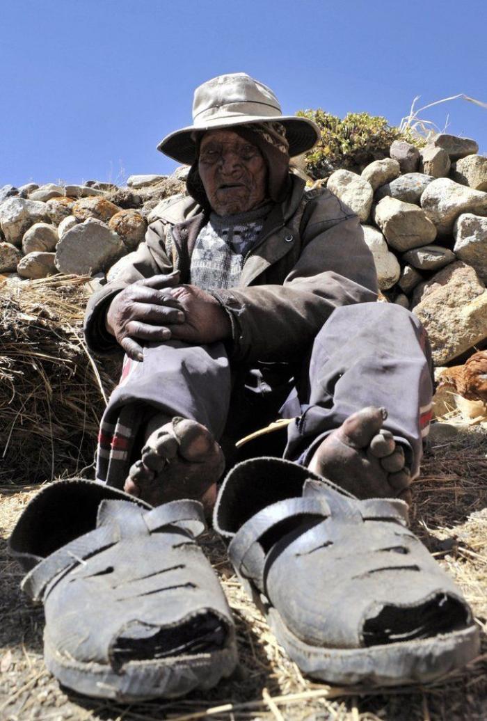 Carmelo Flores Laura, ¿el hombre vivo más viejo del mundo, con 123 años? (FOTOS)