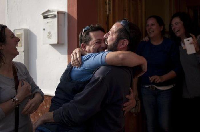 Se entera en directo en Canal Sur de que realmente no le ha tocado el Gordo