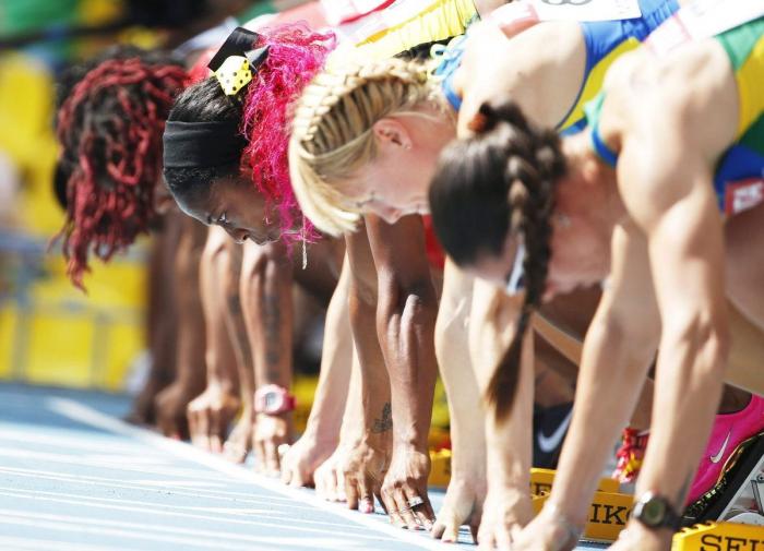 Peinados para carreras vistos en el mundial de Moscú (FOTOS)