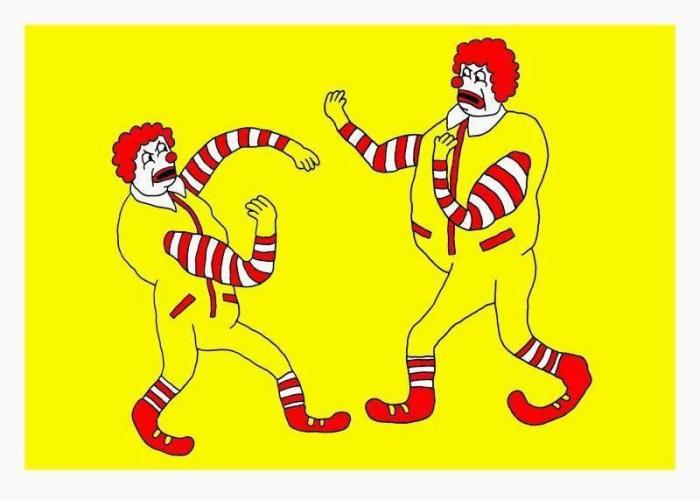 Sesión de humor con los dibujos de Ian Sevenson (FOTOS)