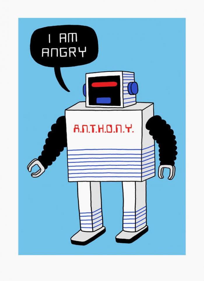 Sesión de humor con los dibujos de Ian Sevenson (FOTOS)