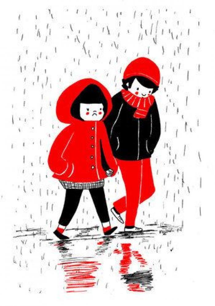 El gesto de un joven con su novia que arrasa en Twitter: hay que mirar a la parte inferior