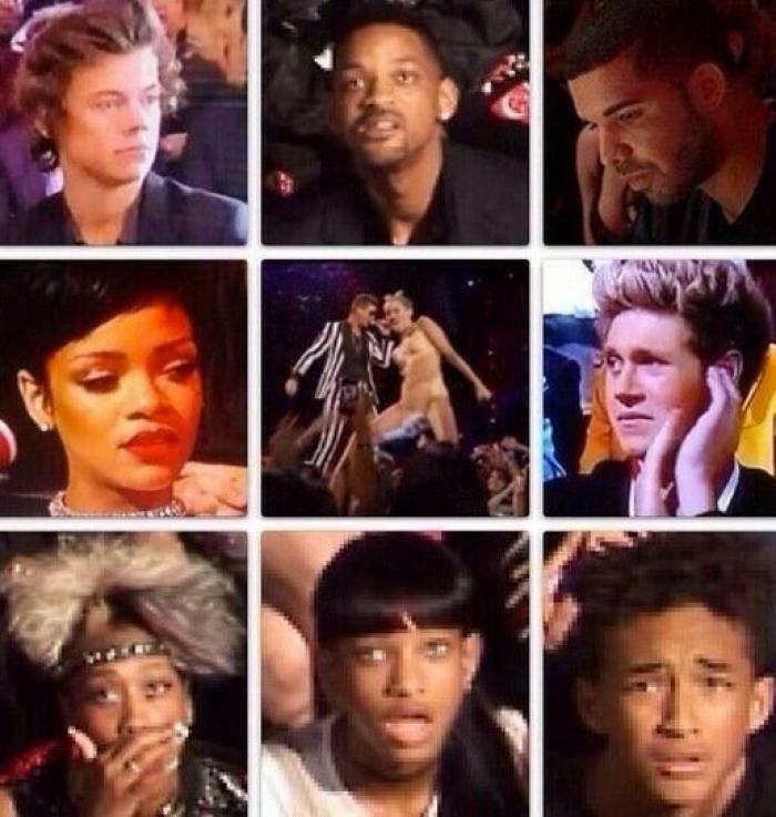 El collar vagina que Miley Cyrus lleva en esta foto es una verdadera joya