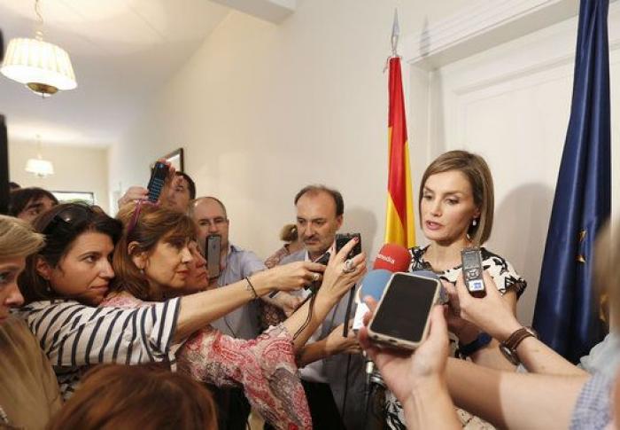 Así ha entregado sus cartas credenciales la embajadora de Lituania al rey (FOTOS)