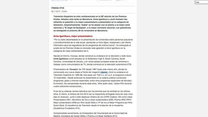 Mamen del Cerro, nueva directora de contenidos informativos de RTVE