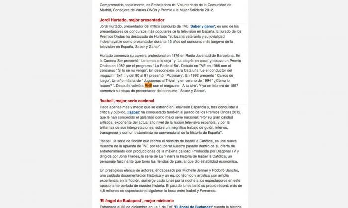 Mamen del Cerro, nueva directora de contenidos informativos de RTVE