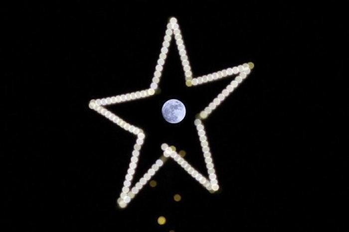 Así ha sido la primera Nochebuena con luna llena en 38 años