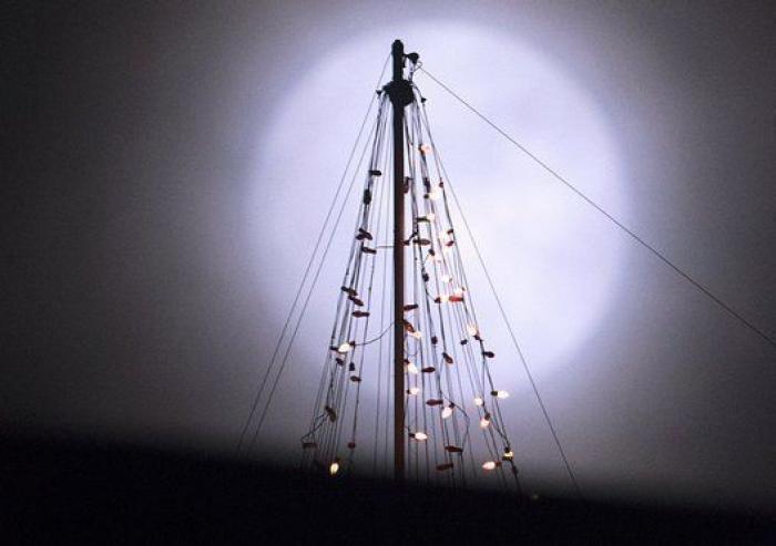 Así ha sido la primera Nochebuena con luna llena en 38 años