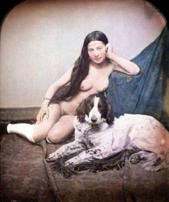 Escenas eróticas desde otro punto de vista: daguerrotipos de 1850 coloreados a mano