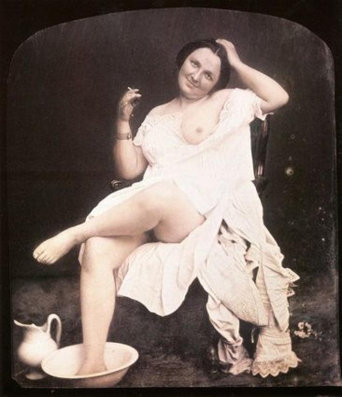 Escenas eróticas desde otro punto de vista: daguerrotipos de 1850 coloreados a mano