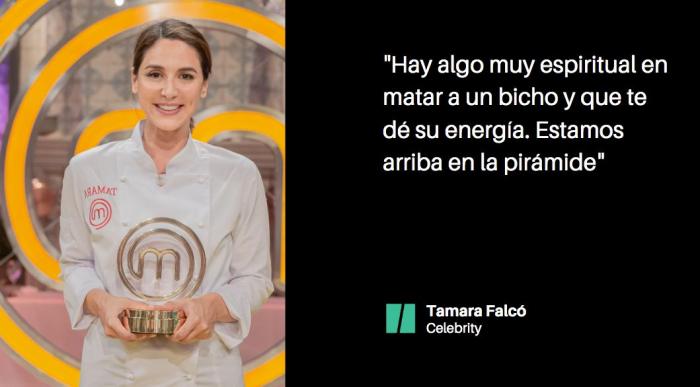 Tamara Falcó: "Estoy muy contenta de ser de derechas"