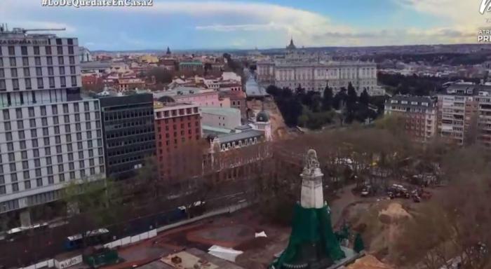 La espectacular imagen del cielo de Madrid que ha captado David Broncano desde su casa