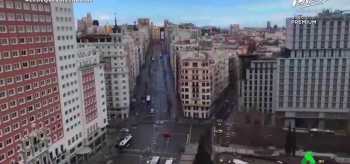 La espectacular imagen del cielo de Madrid que ha captado David Broncano desde su casa