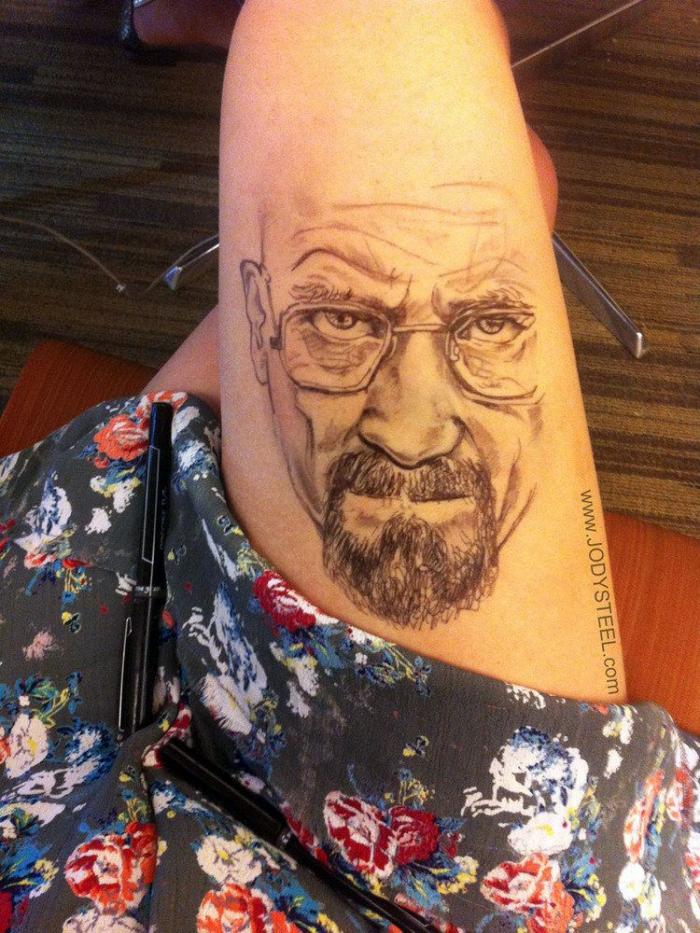 Leg Art: cuando hacerse dibujos con boli en la pierna se va de las manos (FOTOS)