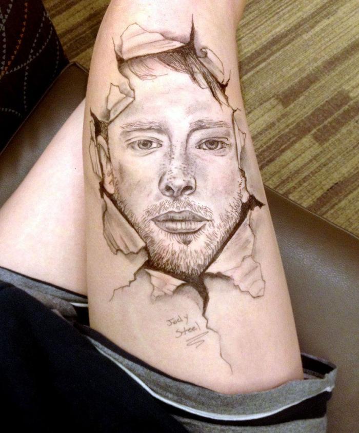 Leg Art: cuando hacerse dibujos con boli en la pierna se va de las manos (FOTOS)