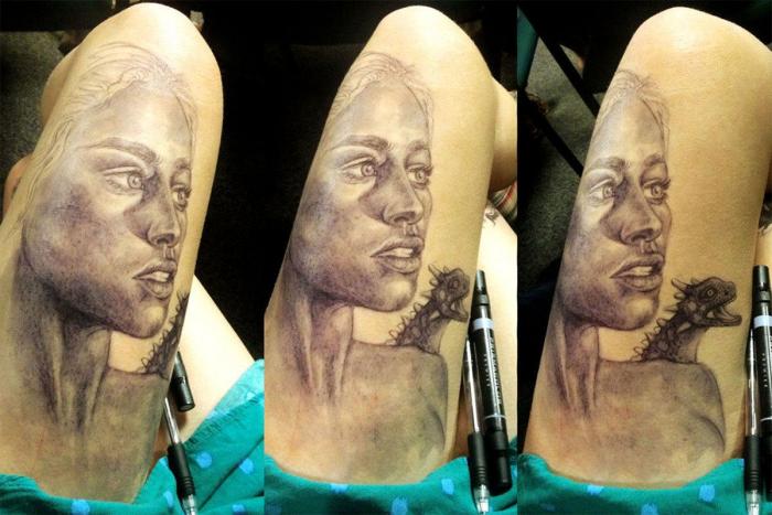 Leg Art: cuando hacerse dibujos con boli en la pierna se va de las manos (FOTOS)