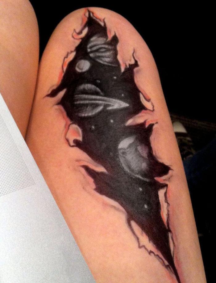 Leg Art: cuando hacerse dibujos con boli en la pierna se va de las manos (FOTOS)